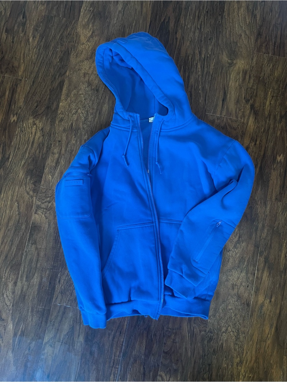 Women’s COMFRT Blue Full-Zip Hoodie